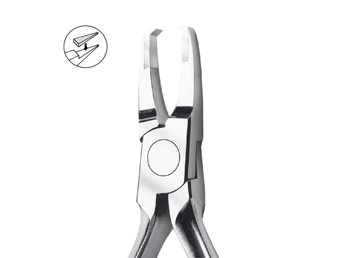 Pinces à déposer droite